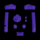 GameBoy Advance: Knöpfe (By eXtremeRate) Purple - Ersatzteile von Retrohahn für Gameboy Modding