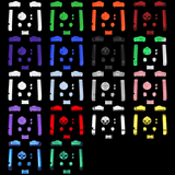 GameBoy Advance: Knöpfe (By eXtremeRate) White - Ersatzteile von Retrohahn für Gameboy Modding