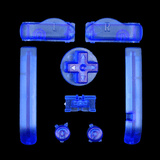 GameBoy Advance: Knöpfe (By Cloud Game Store) Clear Blue - Ersatzteile von Retrohahn für Gameboy Modding