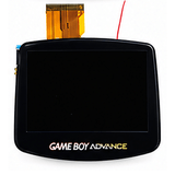 GameBoy Advance: Laminated 3.0 Inch 720*480 IPS V5 Display Kit (By Hispeedido) Black - Ersatzteile von Retrohahn für Gameboy Modding