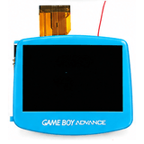GameBoy Advance: Laminated 3.0 Inch 720*480 IPS V5 Display Kit (By Hispeedido) Light Blue - Ersatzteile von Retrohahn für Gameboy Modding
