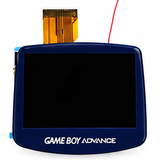 GameBoy Advance: Laminated 3.0 Inch 720*480 IPS V5 Display Kit (By Hispeedido) Purple Blue - Ersatzteile von Retrohahn für Gameboy Modding