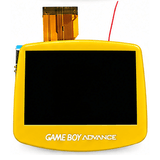 GameBoy Advance: Laminated 3.0 Inch 720*480 IPS V5 Display Kit (By Hispeedido) Yellow - Ersatzteile von Retrohahn für Gameboy Modding