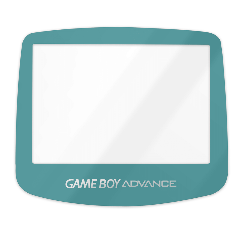 Kit Pulsanti Di Ricambio Trasparenti Per Game Boy Advance GBA - Custodia Inclusa