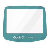 GameBoy Advance: Scheibe (Echtglas) Blue - Ersatzteile von Retrohahn für Gameboy Modding