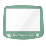 GameBoy Advance: Scheibe (Echtglas) Celebi - Teal - Ersatzteile von Retrohahn für Gameboy Modding