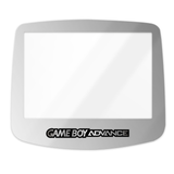 GameBoy Advance: Scheibe (Echtglas) Silver - Ersatzteile von Retrohahn für Gameboy Modding