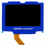 GameBoy Advance SP: 3.0 Inch Drop In 720*480 Laminated IPS V5 Display Kit (By Hispeedido) Dark Blue - Ersatzteile von Retrohahn für Gameboy Modding