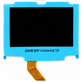 GameBoy Advance SP: 3.0 Inch Drop In 720*480 Laminated IPS V5 Display Kit (By Hispeedido) Light Blue - Ersatzteile von Retrohahn für Gameboy Modding