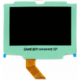GameBoy Advance SP: 3.0 Inch Drop In 720*480 Laminated IPS V5 Display Kit (By Hispeedido) Light Green - Ersatzteile von Retrohahn für Gameboy Modding