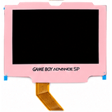 GameBoy Advance SP: 3.0 Inch Drop In 720*480 Laminated IPS V5 Display Kit (By Hispeedido) Pink - Ersatzteile von Retrohahn für Gameboy Modding