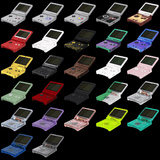 GameBoy Advance SP: Gehäuse (By eXtremeRate) Classic 1989 GB DMG - 01 Style - Ersatzteile von Retrohahn für Gameboy Modding