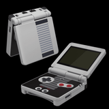 GameBoy Advance SP: Gehäuse (By eXtremeRate) Classic NES Style - Ersatzteile von Retrohahn für Gameboy Modding