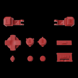 GameBoy Advance SP: Knöpfe (By eXtremeRate) Monster Red - Ersatzteile von Retrohahn für Gameboy Modding