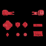 GameBoy Advance SP: Knöpfe (By eXtremeRate) Passion Red - Ersatzteile von Retrohahn für Gameboy Modding