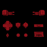 GameBoy Advance SP: Knöpfe (By eXtremeRate) Vampire Red - Ersatzteile von Retrohahn für Gameboy Modding