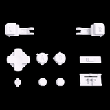 GameBoy Advance SP: Knöpfe (By eXtremeRate) White - Ersatzteile von Retrohahn für Gameboy Modding