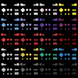 GameBoy Advance SP: Knöpfe (By eXtremeRate)