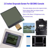 GameBoy Classic: 2,5" Grayscale LCD Display Kit (By Hispeedido) - Ersatzteile von Retrohahn für Gameboy Modding