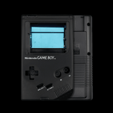GameBoy Classic: Gehäuse Pre - Cut (By Hispeedido) Black - Ersatzteile von Retrohahn für Gameboy Modding