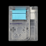 GameBoy Classic: Gehäuse Pre - Cut (By Hispeedido) Clear - Ersatzteile von Retrohahn für Gameboy Modding