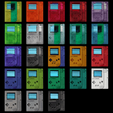 GameBoy Classic: Gehäuse Pre - Cut (By Hispeedido) Glow In The Dark - Clear Yellow - Ersatzteile von Retrohahn für Gameboy Modding