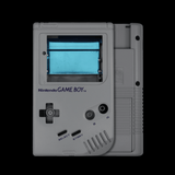GameBoy Classic: Gehäuse Pre - Cut (By Hispeedido) Gray - Ersatzteile von Retrohahn für Gameboy Modding
