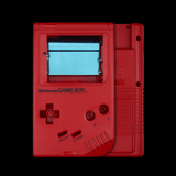 GameBoy Classic: Gehäuse Pre - Cut (By Hispeedido) Red - Ersatzteile von Retrohahn für Gameboy Modding