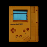 GameBoy Classic: Gehäuse Pre - Cut (By Hispeedido) Yellow - Ersatzteile von Retrohahn für Gameboy Modding
