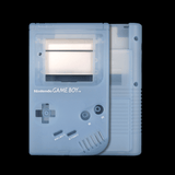 GameBoy Classic: Gehäuse Clear Blue - Ersatzteile von Retrohahn für Gameboy Modding