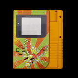 GameBoy Classic: Gehäuse Pokémon (UV Druck) Pokémon - Gold - Ersatzteile von Retrohahn für Gameboy Modding