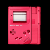 GameBoy Classic: Gehäuse Rose Red - Ersatzteile von Retrohahn für Gameboy Modding