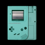 GameBoy Classic: Gehäuse Teal - Ersatzteile von Retrohahn für Gameboy Modding