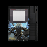 GameBoy Classic: Gehäuse (UV Druck) The Legend Of Zelda - Breath Of The Wild - Ersatzteile von Retrohahn für Gameboy Modding