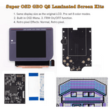 GameBoy Classic: Q5 OSD Laminated Display Kit (By Hispeedido)