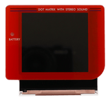 GameBoy Classic: Q5 OSD Laminated Display Kit Red - Ersatzteile von Retrohahn für Gameboy Modding