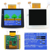 GameBoy Color: 2.8" Laminated IPS LCD 480x432 (By Hispeedido) Black - Ersatzteile von Retrohahn für Gameboy Modding