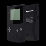 Gameboy Color: Gehäuse (By eXtremeRate) Black - Ersatzteile von Retrohahn für Gameboy Modding