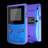 Gameboy Color: Gehäuse (By eXtremeRate) Chameleon Purple Blue - Ersatzteile von Retrohahn für Gameboy Modding