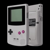 Gameboy Color: Gehäuse (By eXtremeRate) Classic Gray - Ersatzteile von Retrohahn für Gameboy Modding