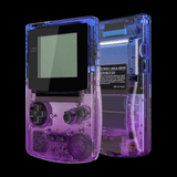 Gameboy Color: Gehäuse (By eXtremeRate) Gradient Translucent Bluebell - Ersatzteile von Retrohahn für Gameboy Modding