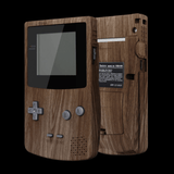 Gameboy Color: Gehäuse (By eXtremeRate) Wood Grain - Ersatzteile von Retrohahn für Gameboy Modding