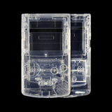 Gameboy Color: Gehäuse (By Cloud Game Store) Crystal Clear - Ersatzteile von Retrohahn für Gameboy Modding