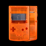 Gameboy Color: Gehäuse (For Laminated Display) Clear Orange - Ersatzteile von Retrohahn für Gameboy Modding