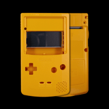 Gameboy Color: Gehäuse (For Laminated Display) Yellow - Ersatzteile von Retrohahn für Gameboy Modding