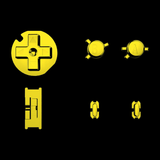 GameBoy Color: Knöpfe (By eXtremeRate) Chrome Gold - Ersatzteile von Retrohahn für Gameboy Modding