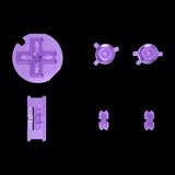 GameBoy Color: Knöpfe (By eXtremeRate) Clear Purple - Ersatzteile von Retrohahn für Gameboy Modding