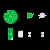 GameBoy Color: Knöpfe (By eXtremeRate) Glow In The Dark - Green - Ersatzteile von Retrohahn für Gameboy Modding
