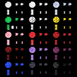 GameBoy Color: Knöpfe (By eXtremeRate)