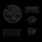 GameBoy Color: Knöpfe (By Cloud Game Store) Black - Ersatzteile von Retrohahn für Gameboy Modding